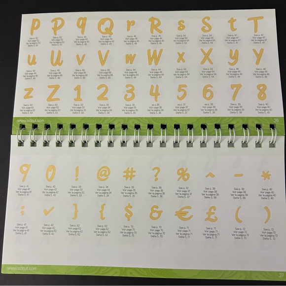 Cricut SUBURBIA shapes & fonts - Picture 8 of 16